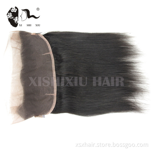 10A Full Lace 360 Lace Band Frontal with Baby Hair Virgin Human Hair 360 Lace Frontal Closure